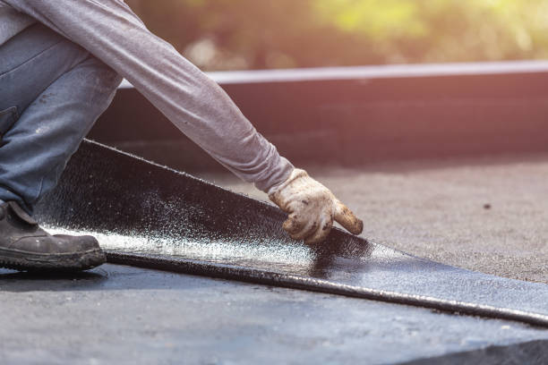 Professional Basement Waterproofing technician working in Cornelius, NC